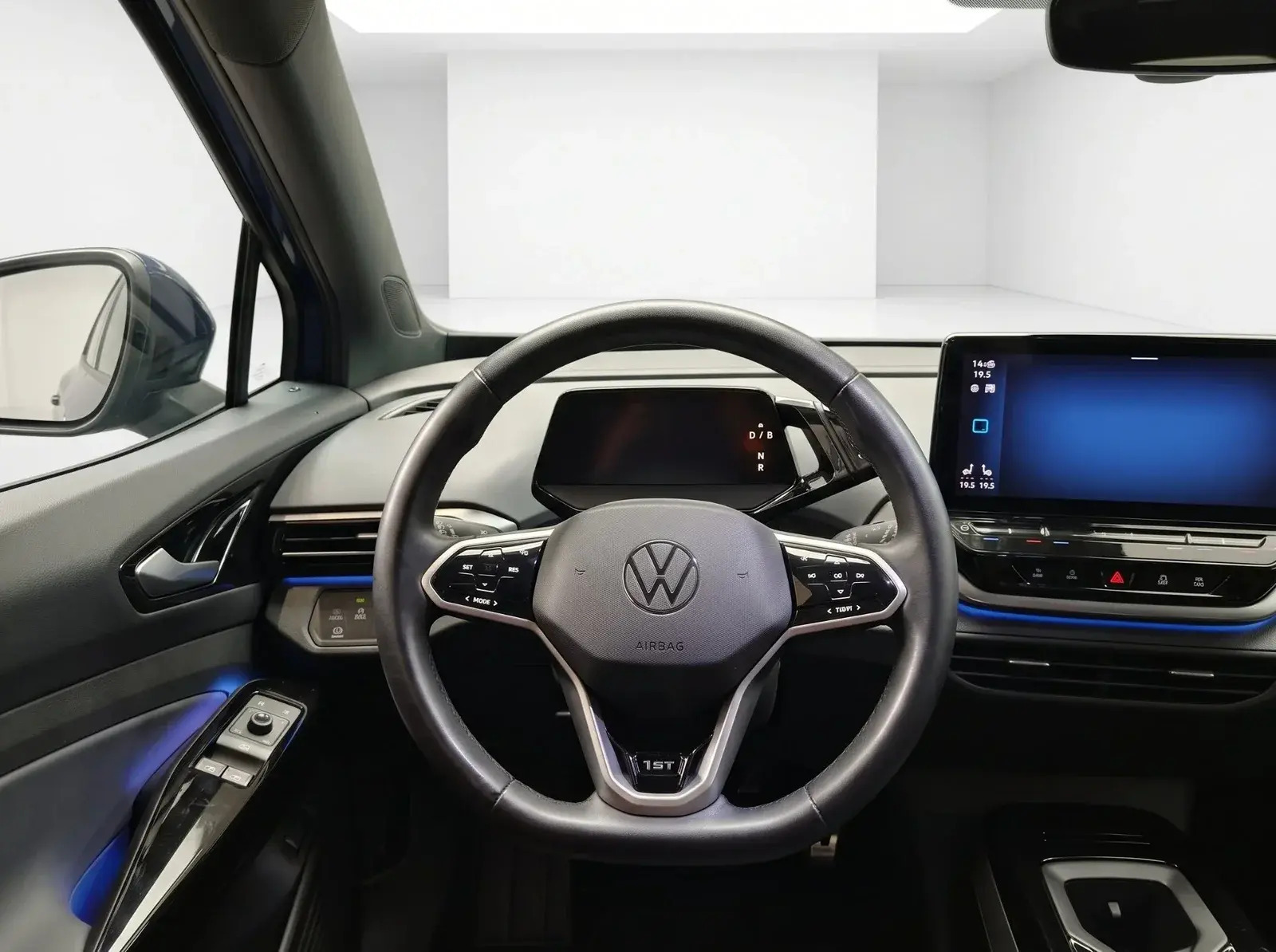 Grå VW ID.4 fra 2021