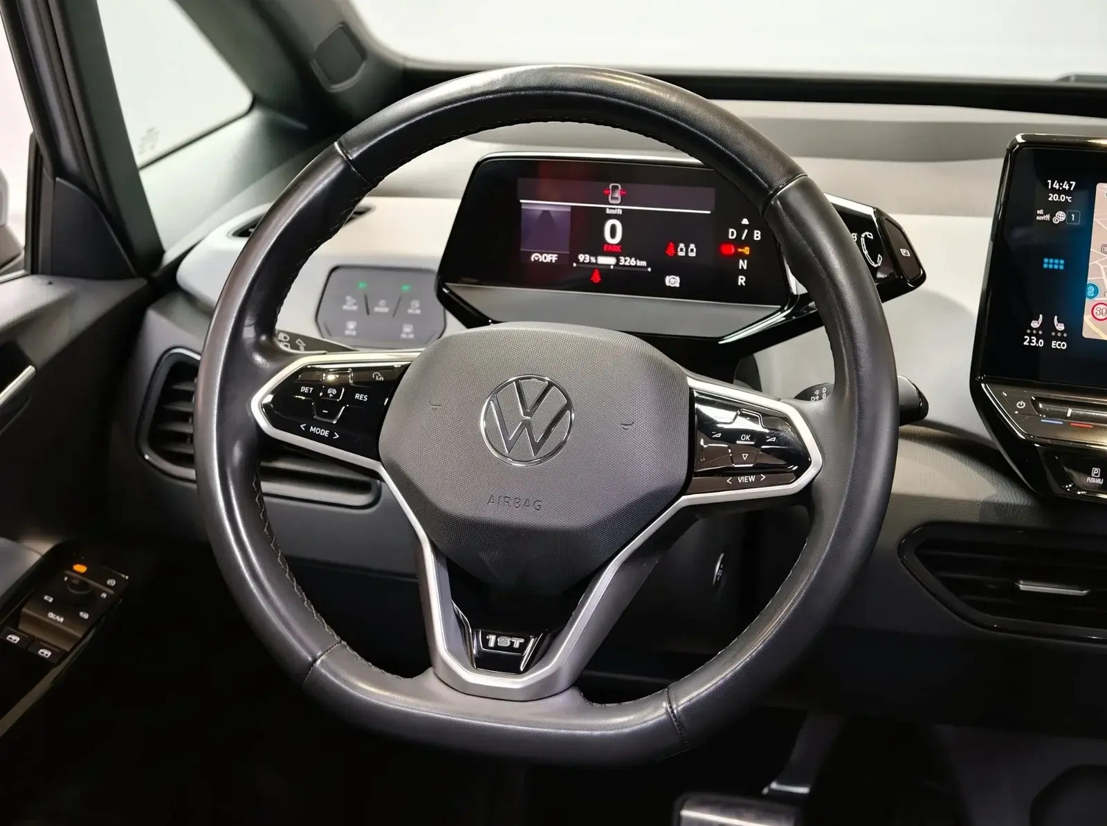 Grå VW ID.3 fra 2020