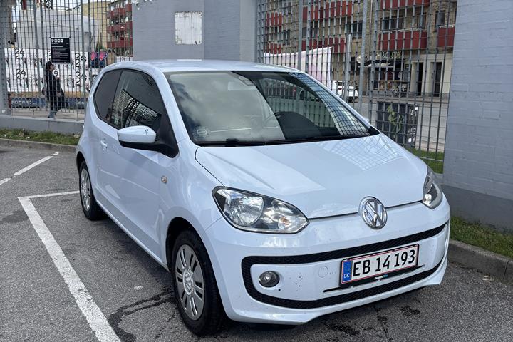 Blå VW UP! fra 2012