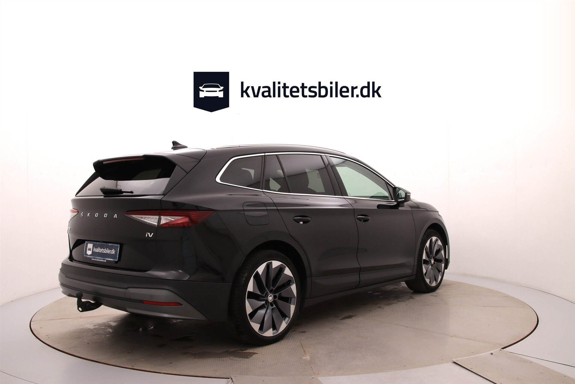 Sort Skoda Enyaq fra 2021