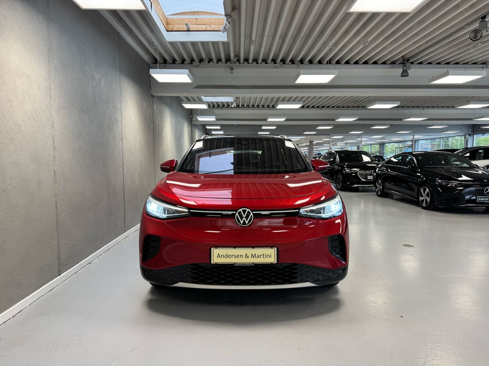Rød VW ID.4 fra 2023