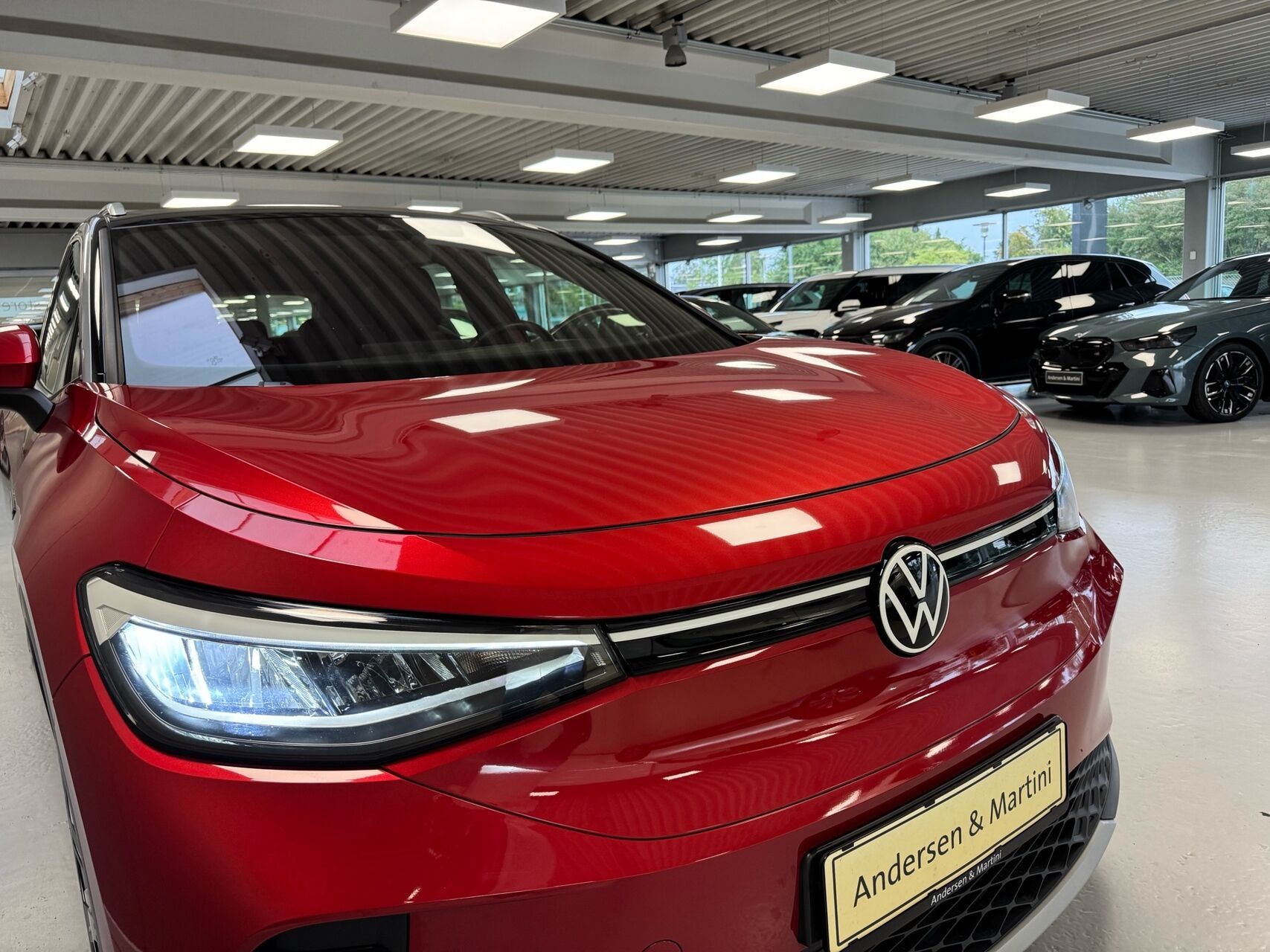Rød VW ID.4 fra 2023