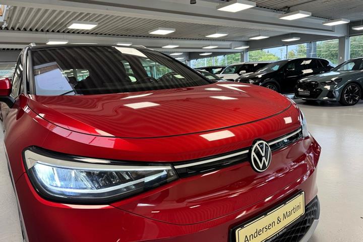Rød VW ID.4 fra 2023