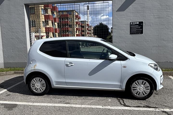 Blå VW UP! fra 2012
