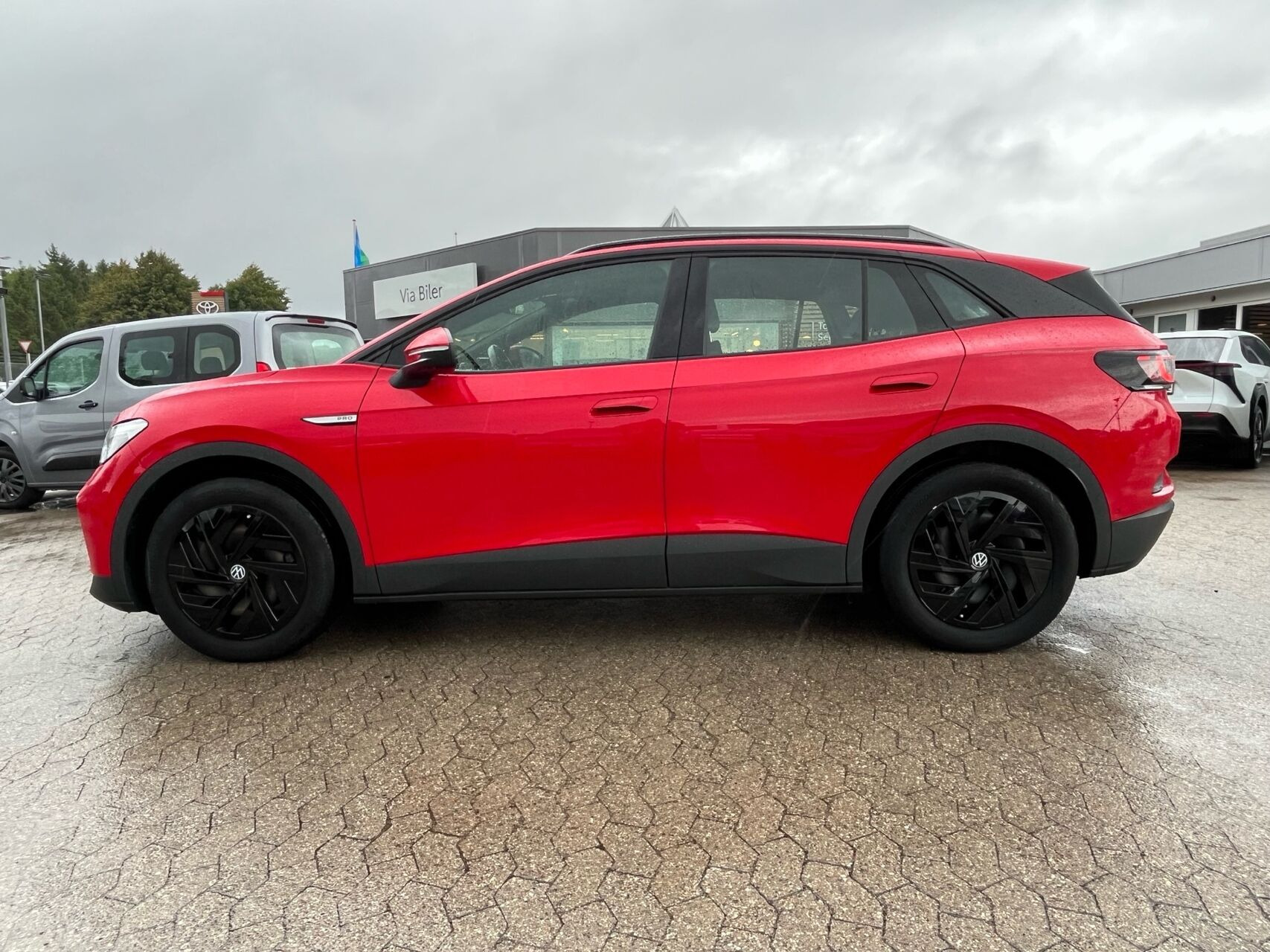 Rød VW ID.4 fra 2023