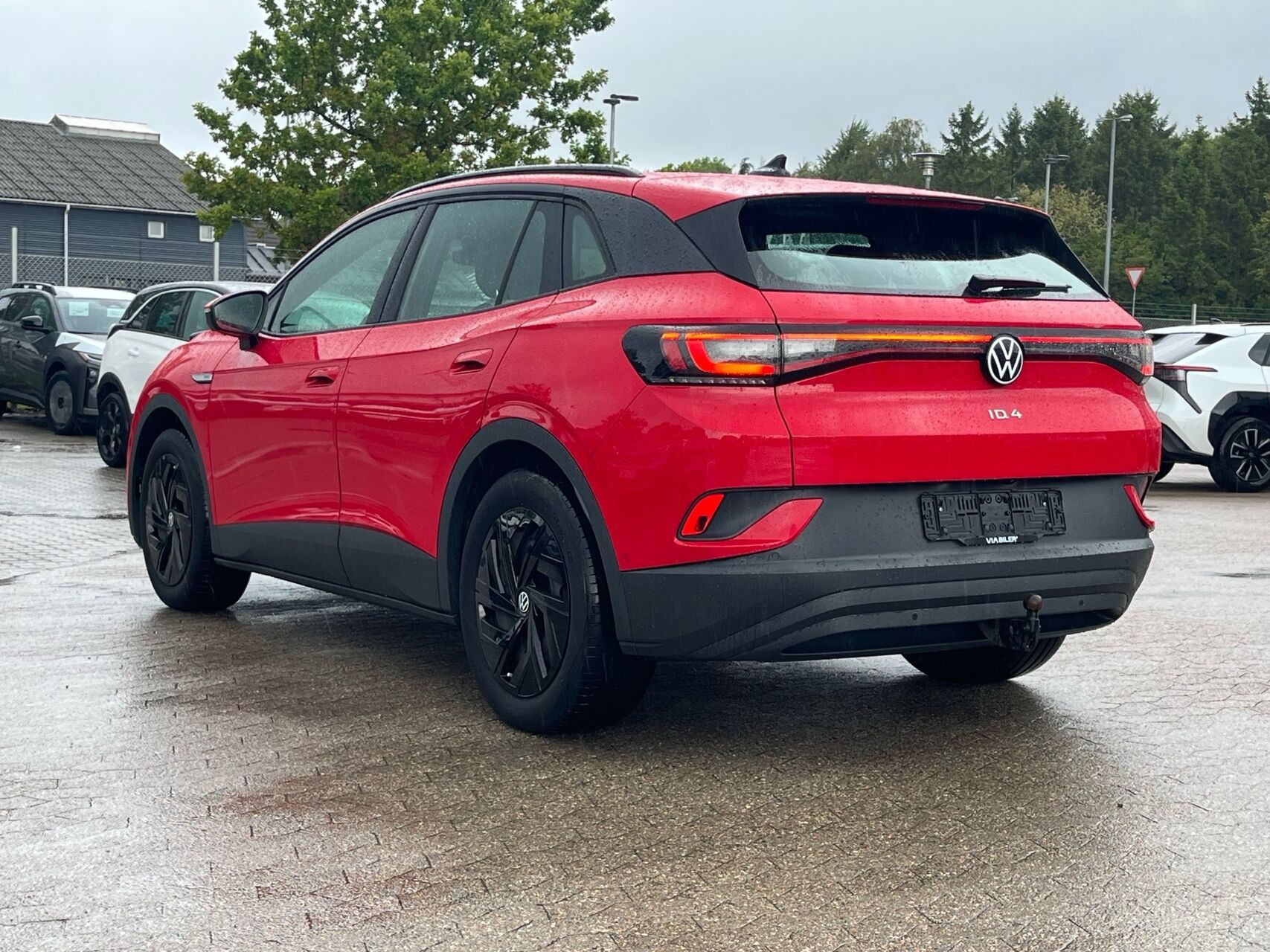Rød VW ID.4 fra 2023