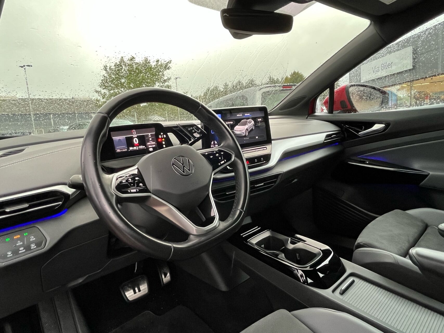 Rød VW ID.4 fra 2023