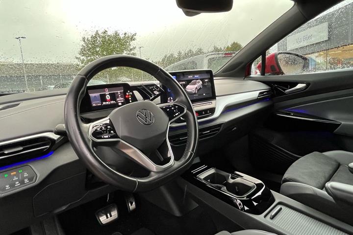 Rød VW ID.4 fra 2023