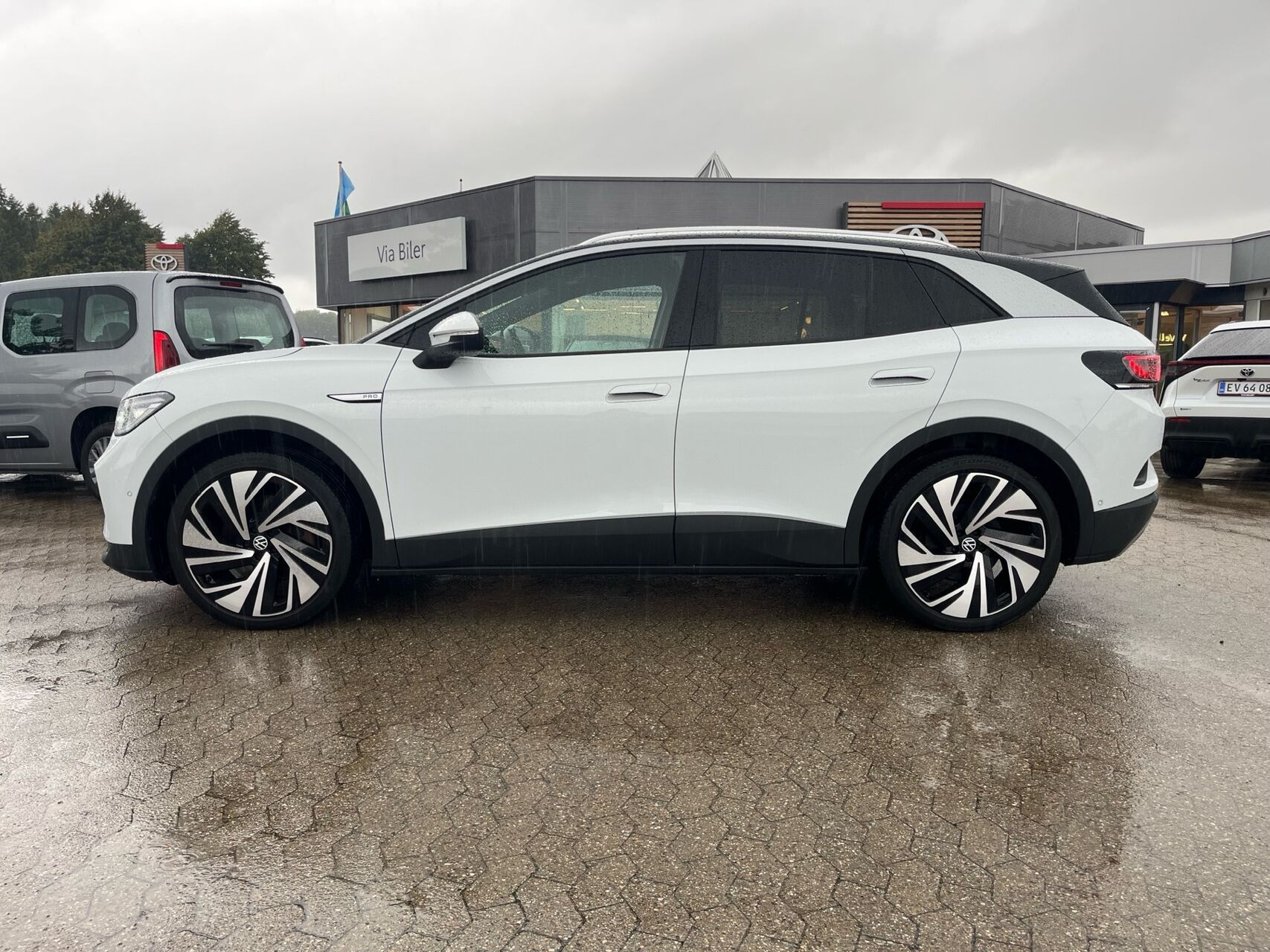 Hvid VW ID.4 fra 2022