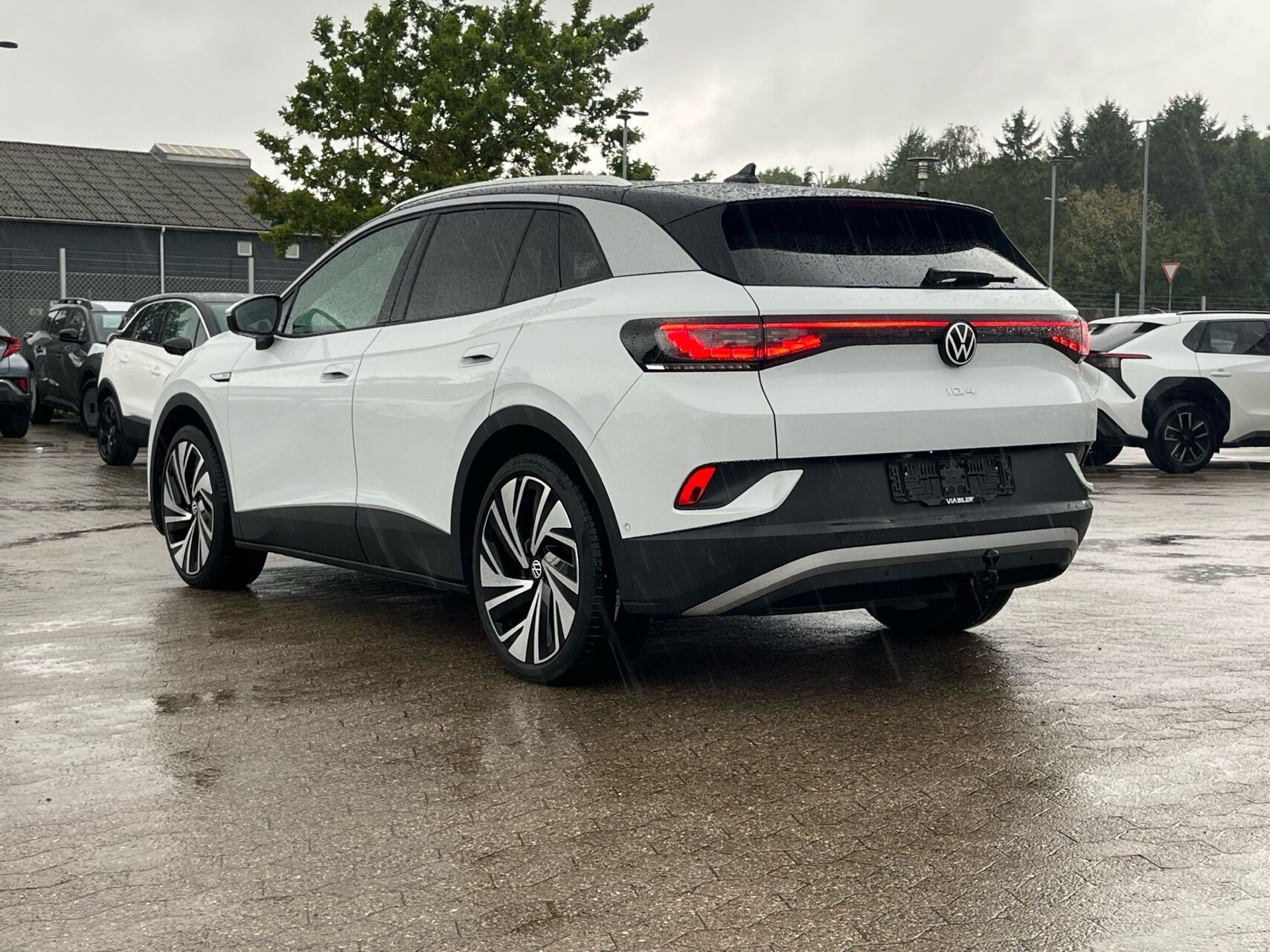 Hvid VW ID.4 fra 2022