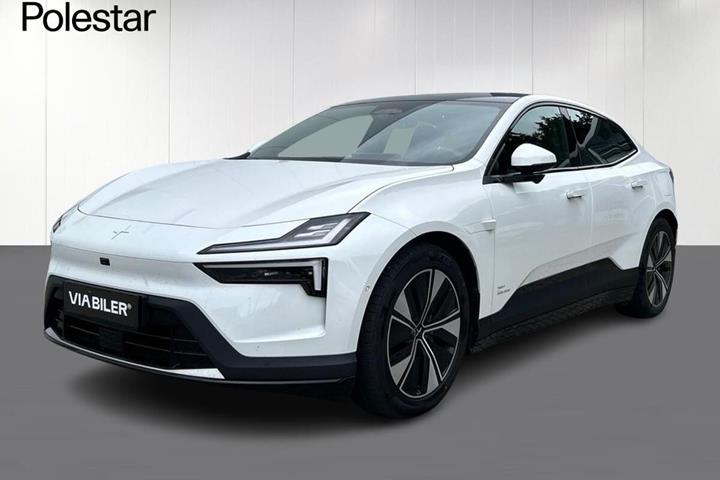 Hvid Polestar 4 fra 2026