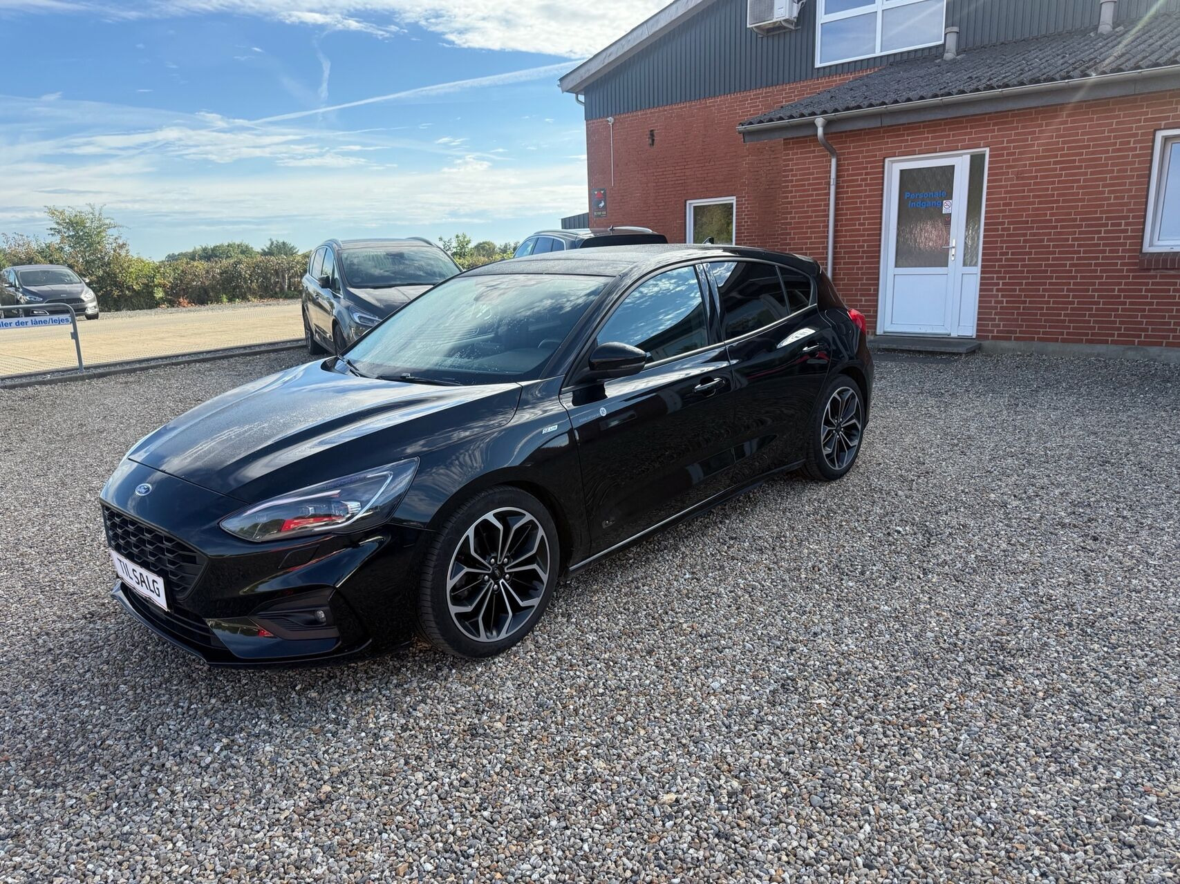 Sort Ford Focus fra 2018