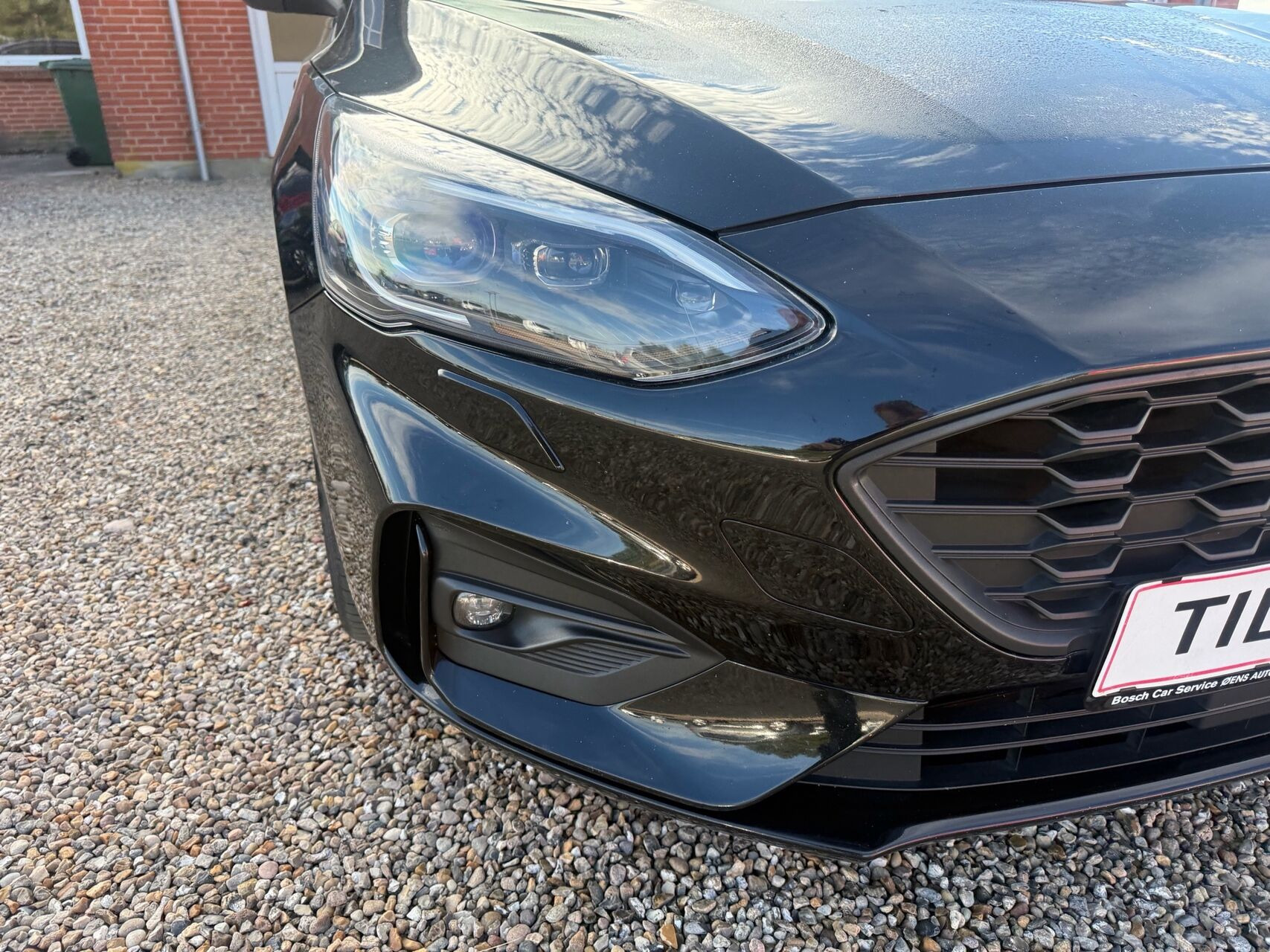 Sort Ford Focus fra 2018