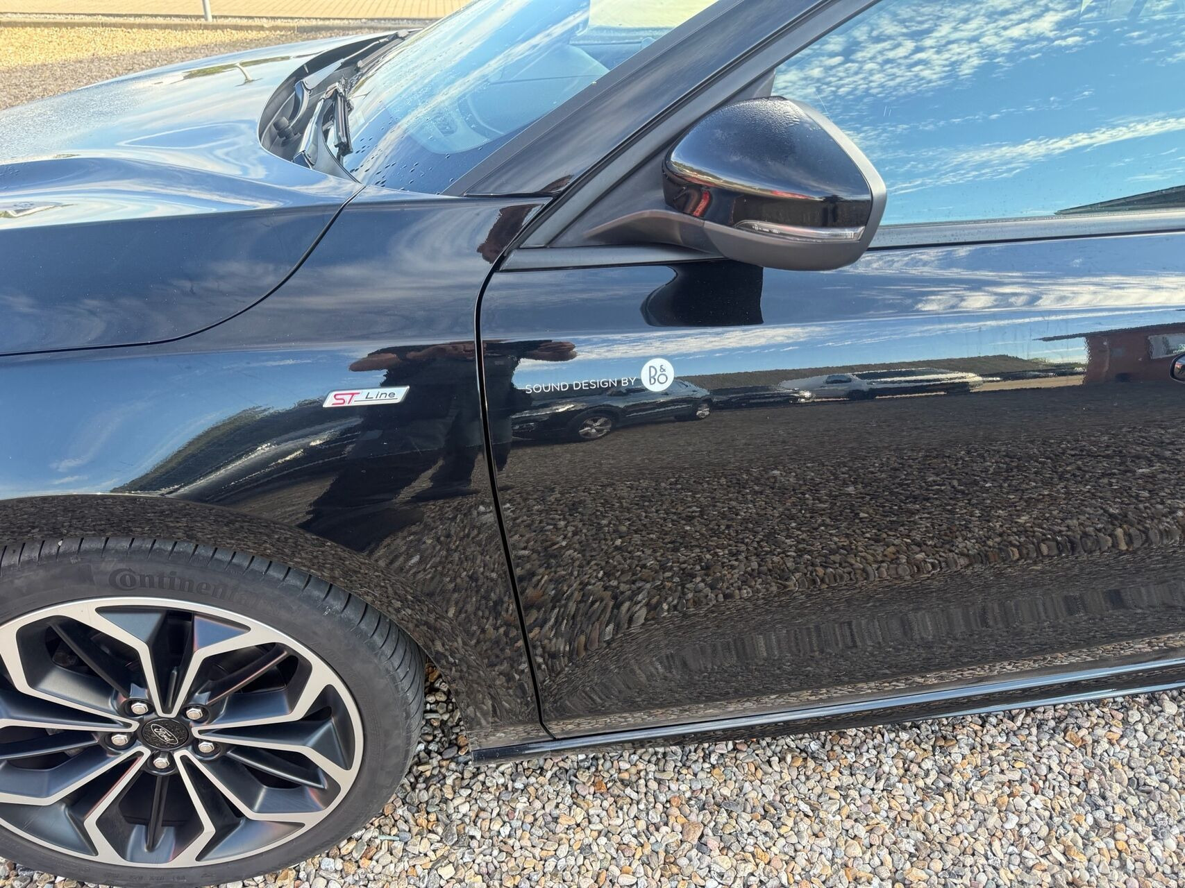 Sort Ford Focus fra 2018