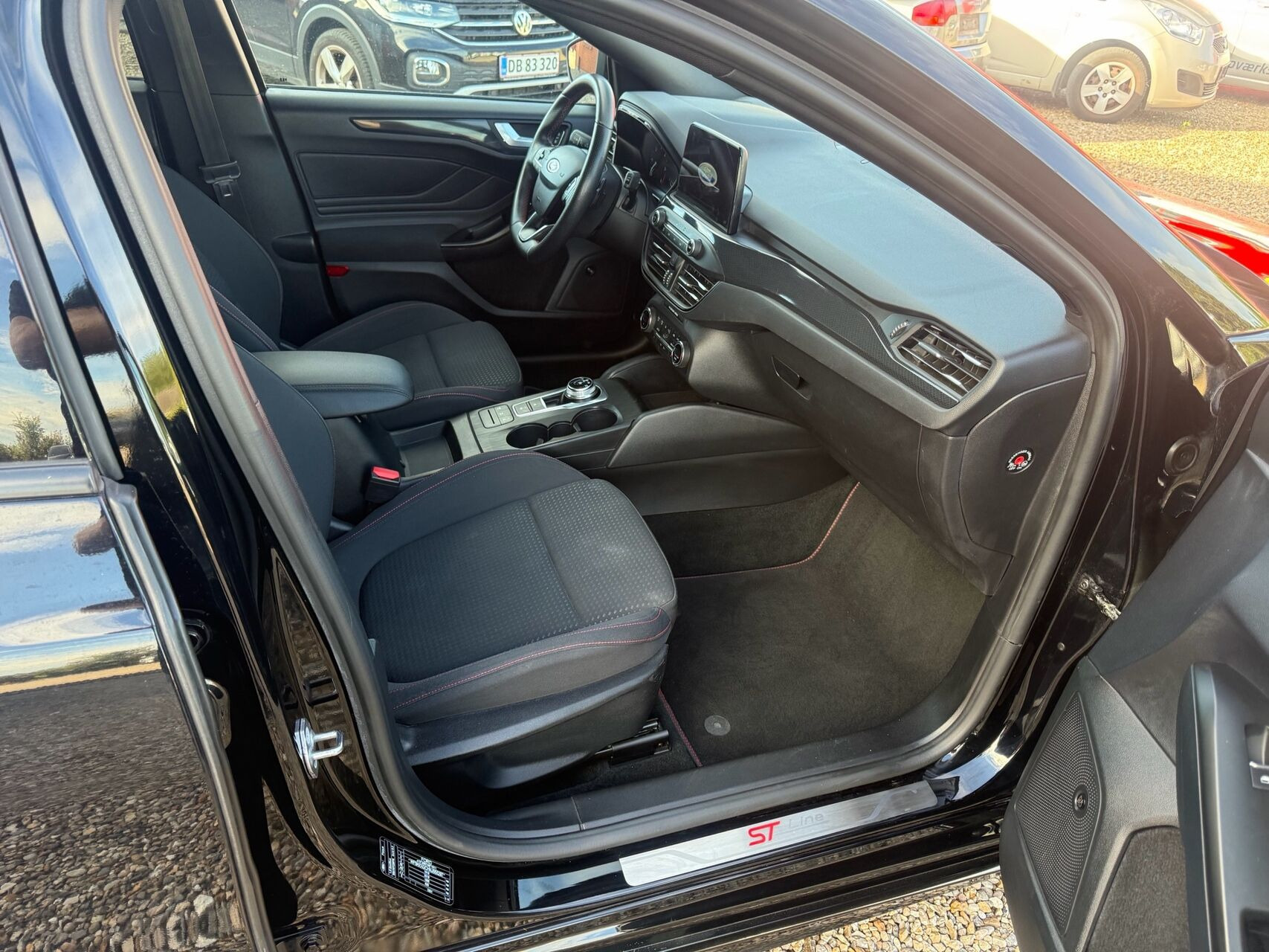 Sort Ford Focus fra 2018