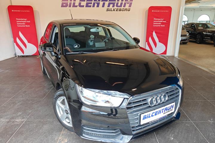 Sort Audi A1 fra 2018