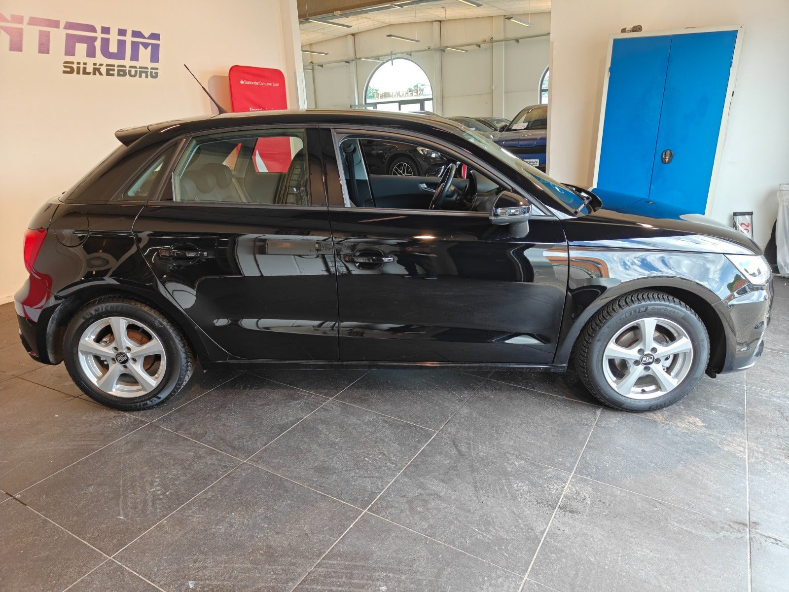 Sort Audi A1 fra 2018