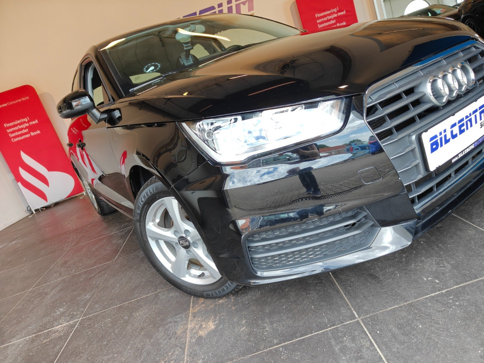 Sort Audi A1 fra 2018