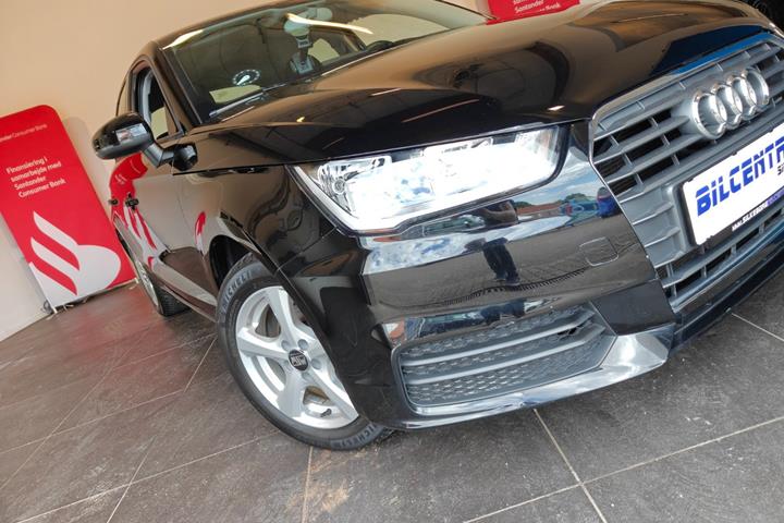 Sort Audi A1 fra 2018