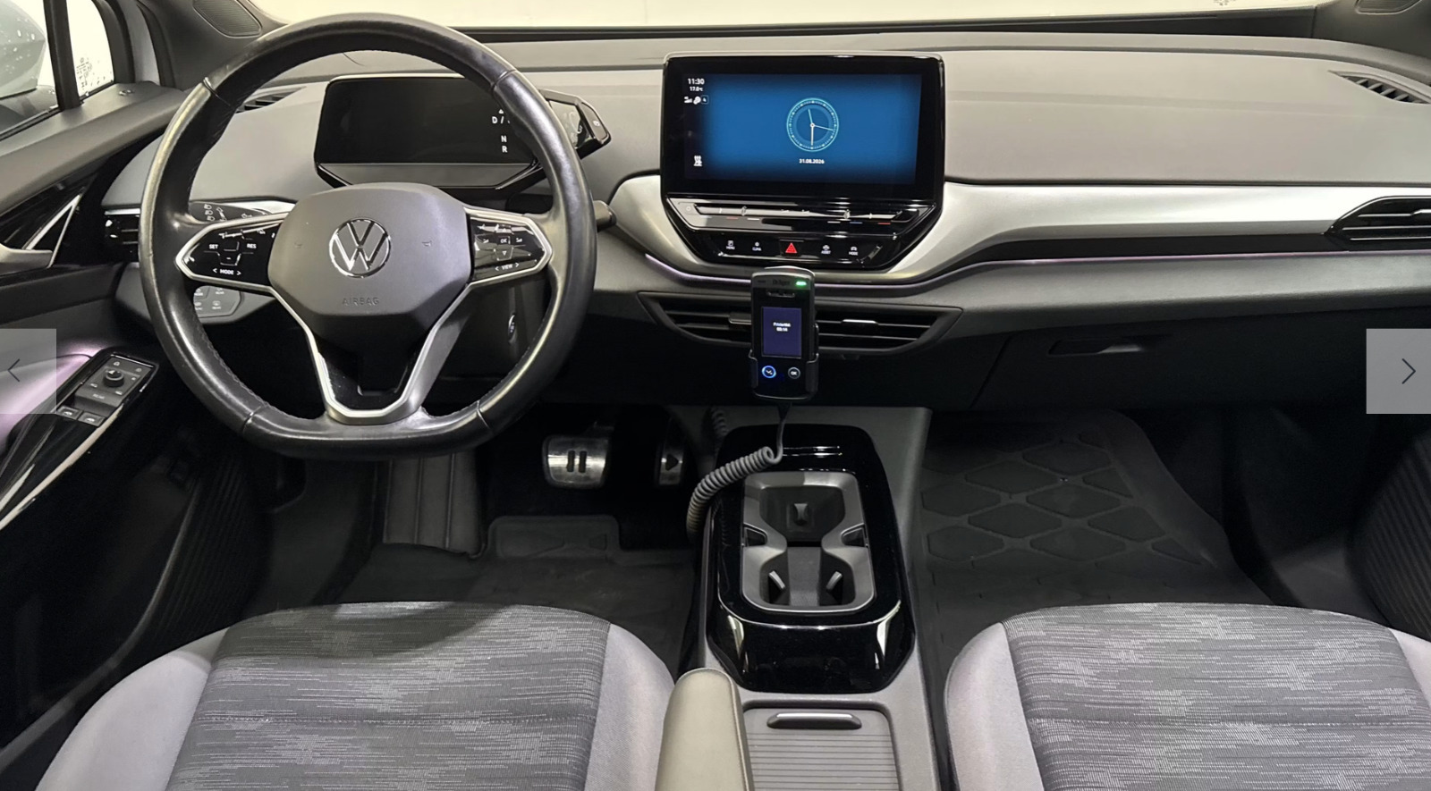Hvid VW ID.4 fra 2024