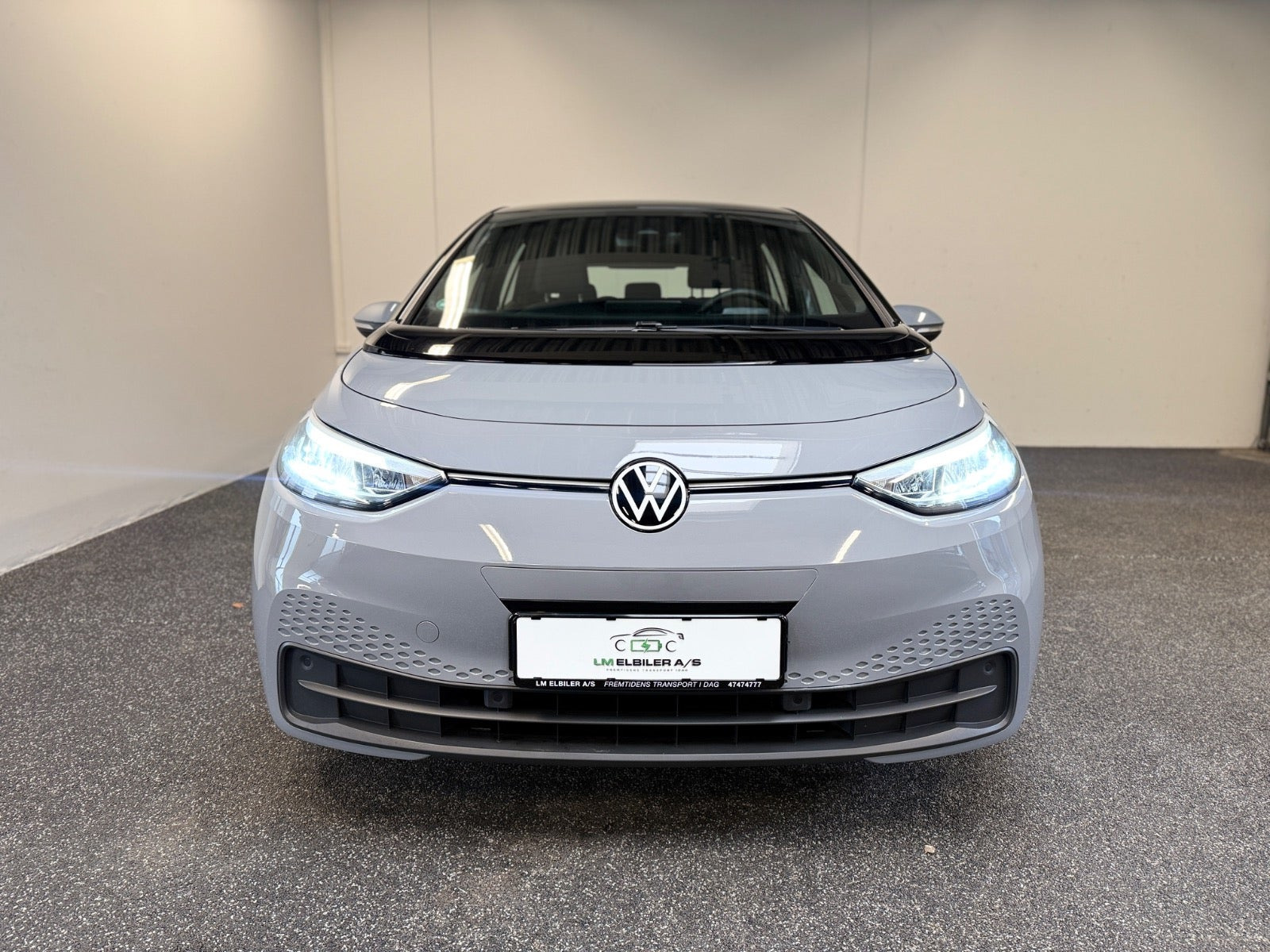 Grå VW ID.3 fra 2023