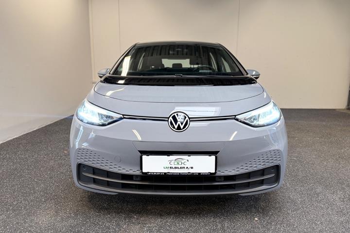Grå VW ID.3 fra 2023