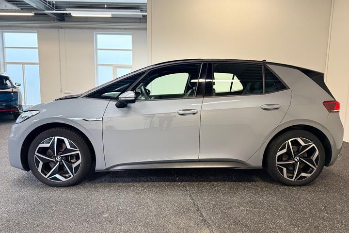 Grå VW ID.3 fra 2023