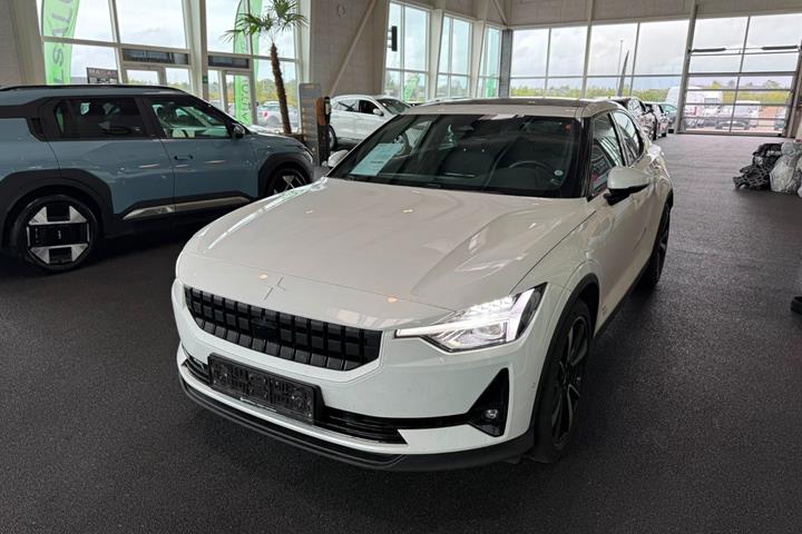 Hvid Polestar 2 fra 2022