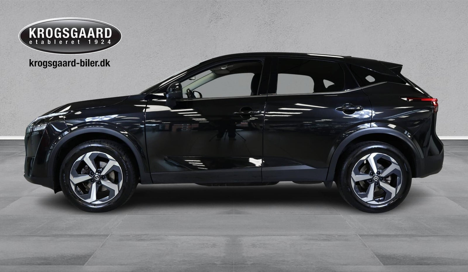 Sort Nissan Qashqai fra 2021