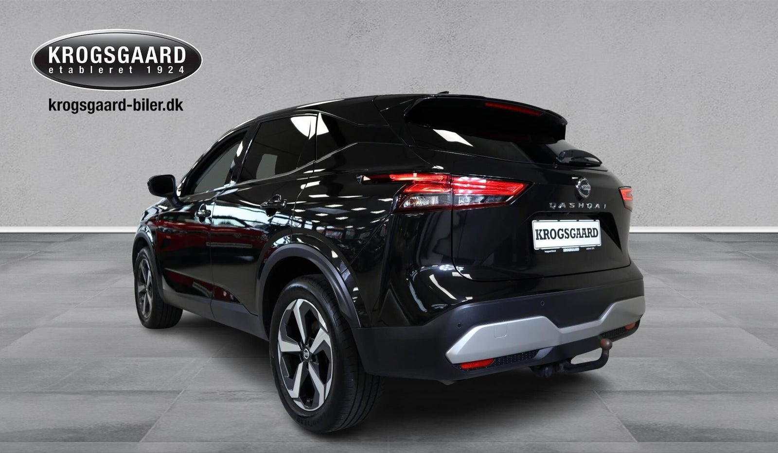 Sort Nissan Qashqai fra 2021