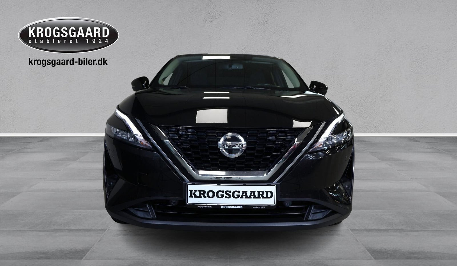 Sort Nissan Qashqai fra 2021