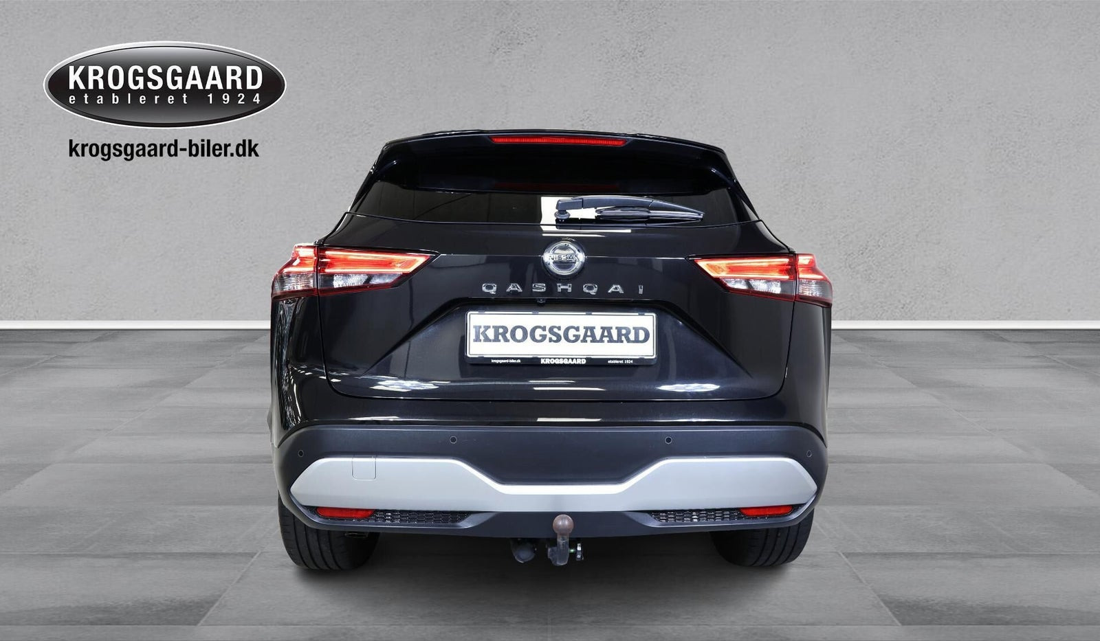 Sort Nissan Qashqai fra 2021