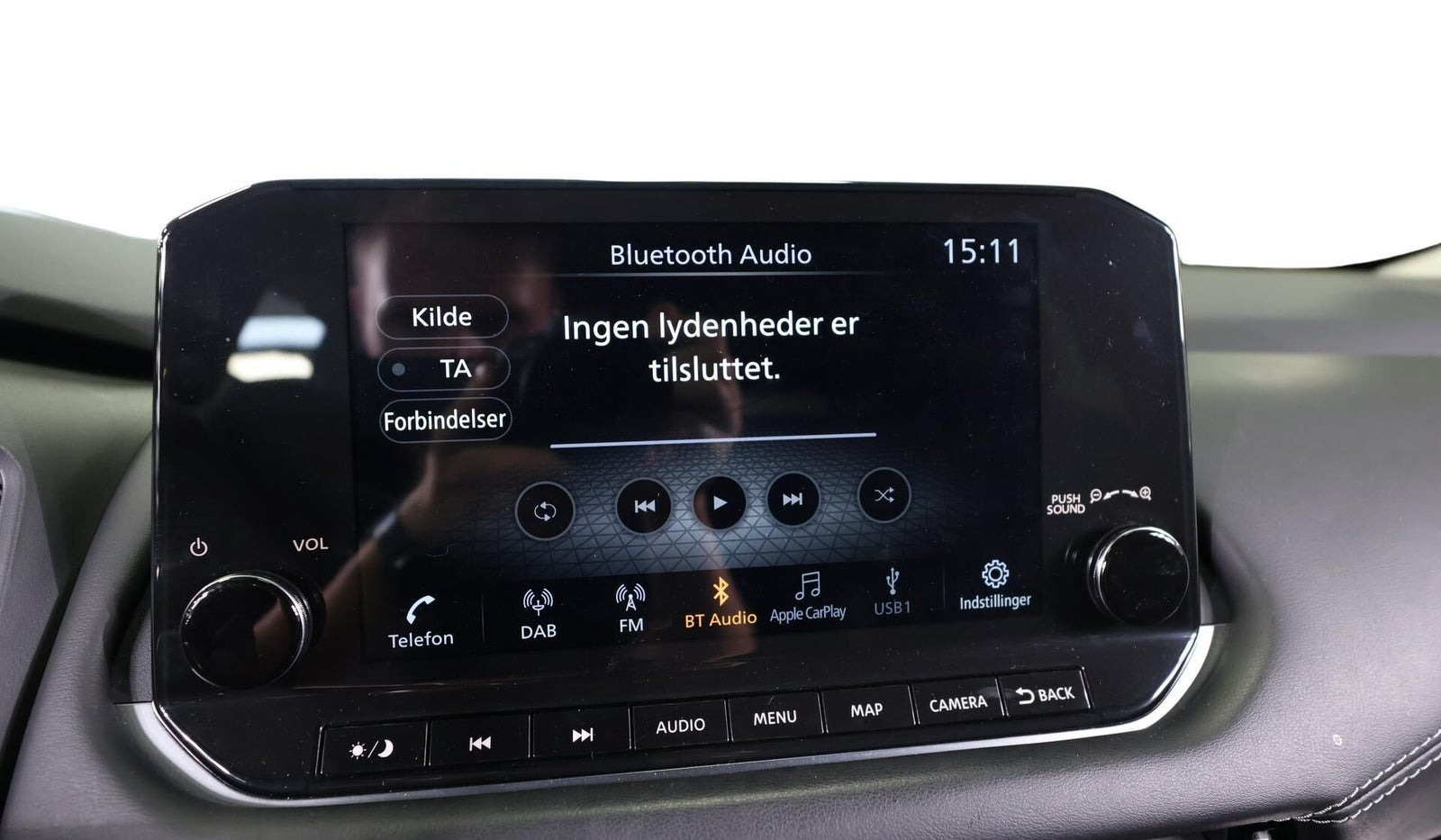 Sort Nissan Qashqai fra 2021