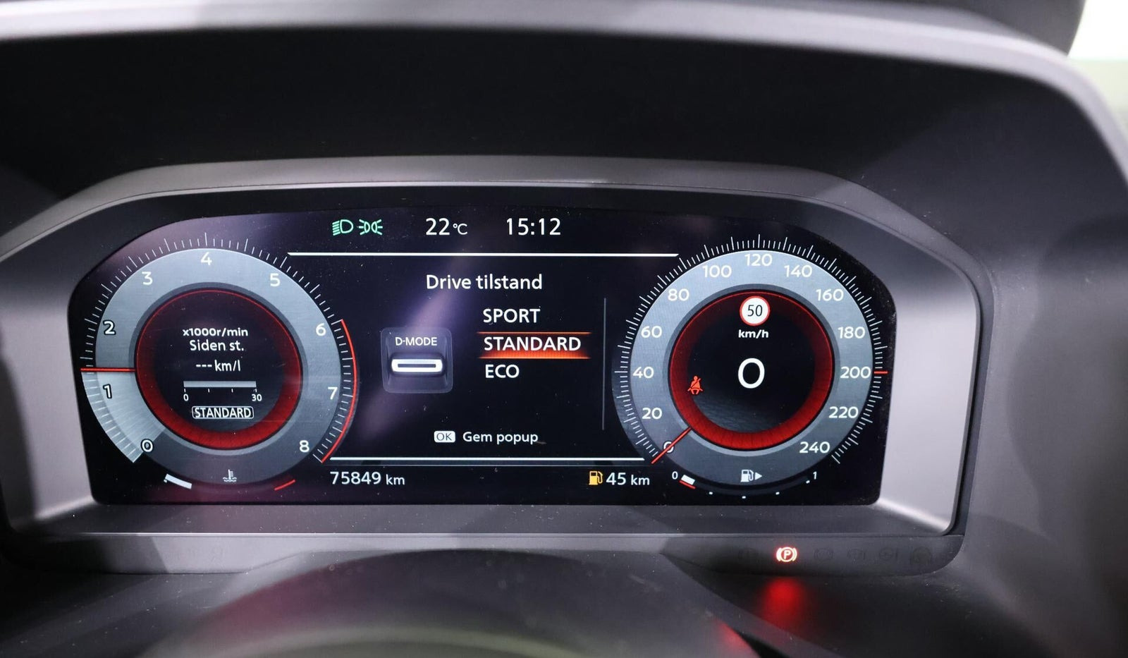Sort Nissan Qashqai fra 2021