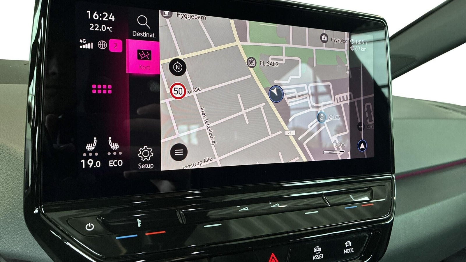 Grå VW ID.3 fra 2022