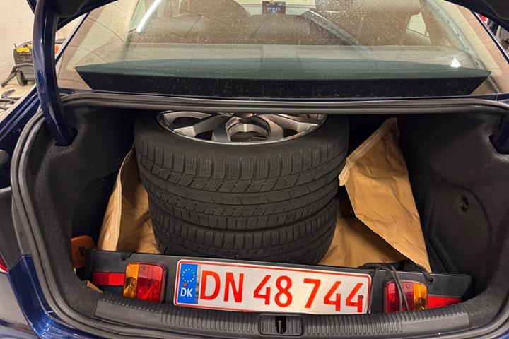 Blå Audi A3 fra 2015