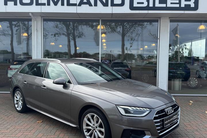 Grå Audi A4 fra 2020