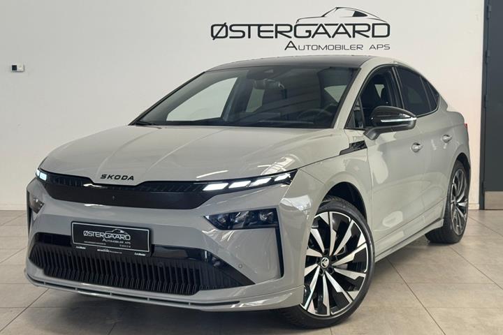 Grå Skoda Enyaq fra 2026