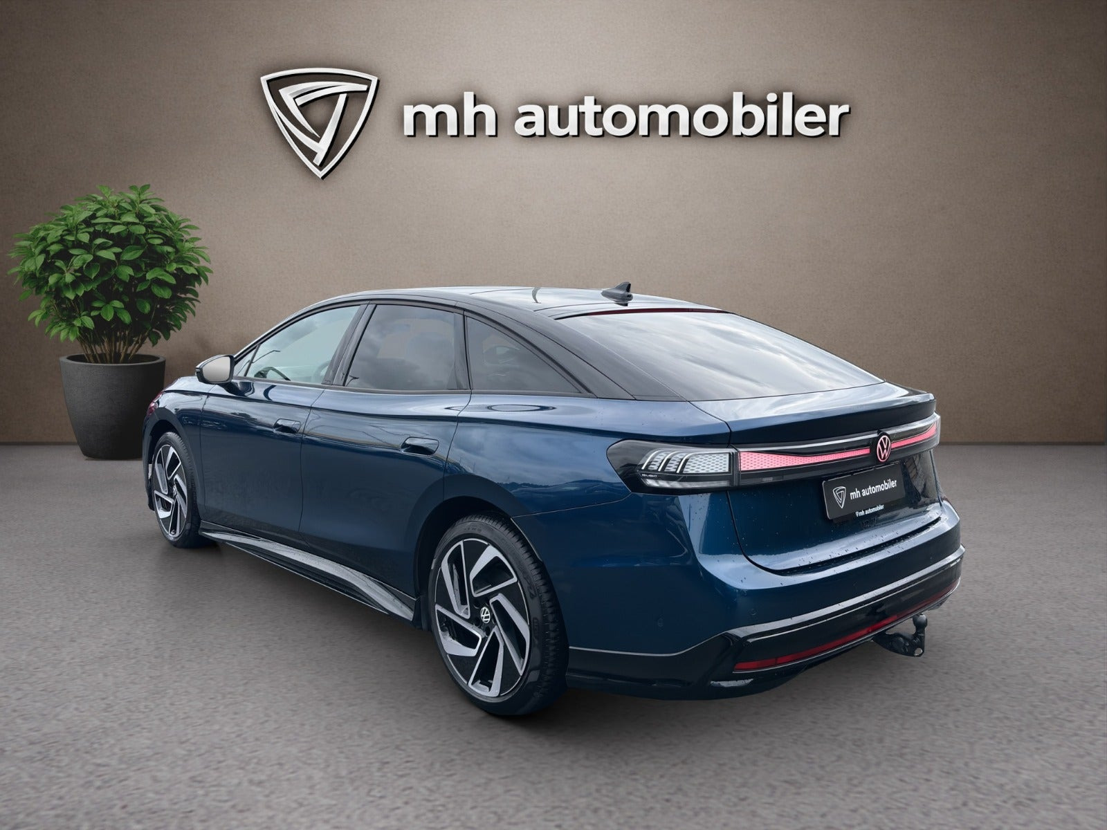 Blå VW ID.7 fra 2025