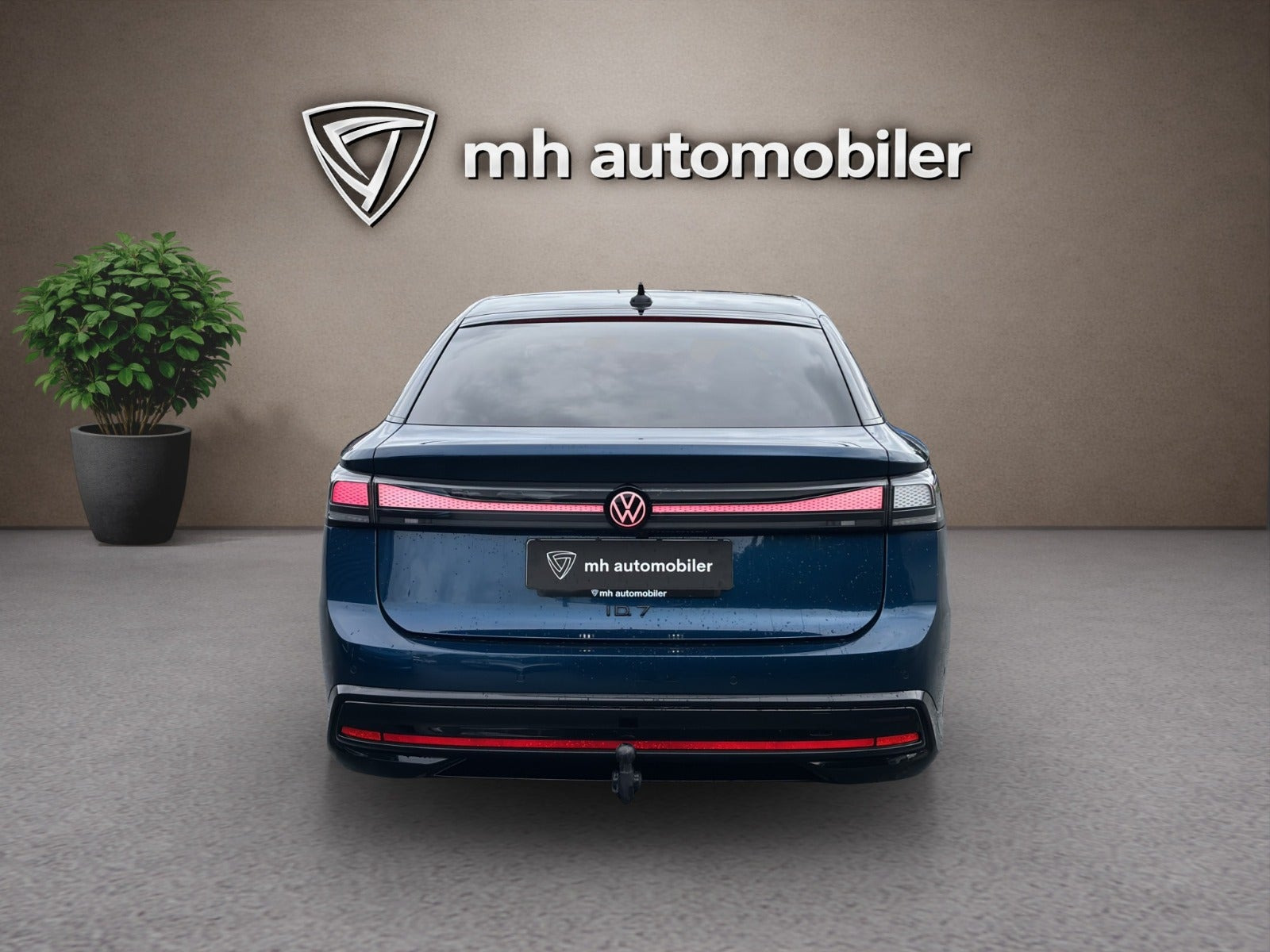 Blå VW ID.7 fra 2025