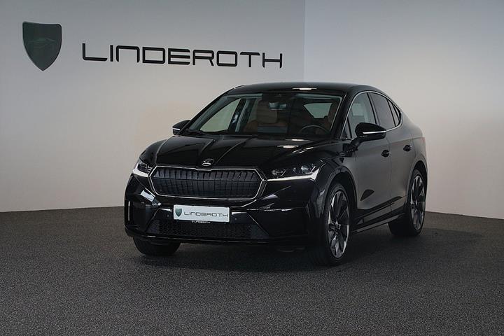 Sort Skoda Enyaq fra 2023
