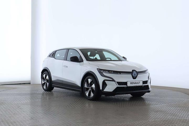 Hvid Renault Megane E-Tech fra 2023