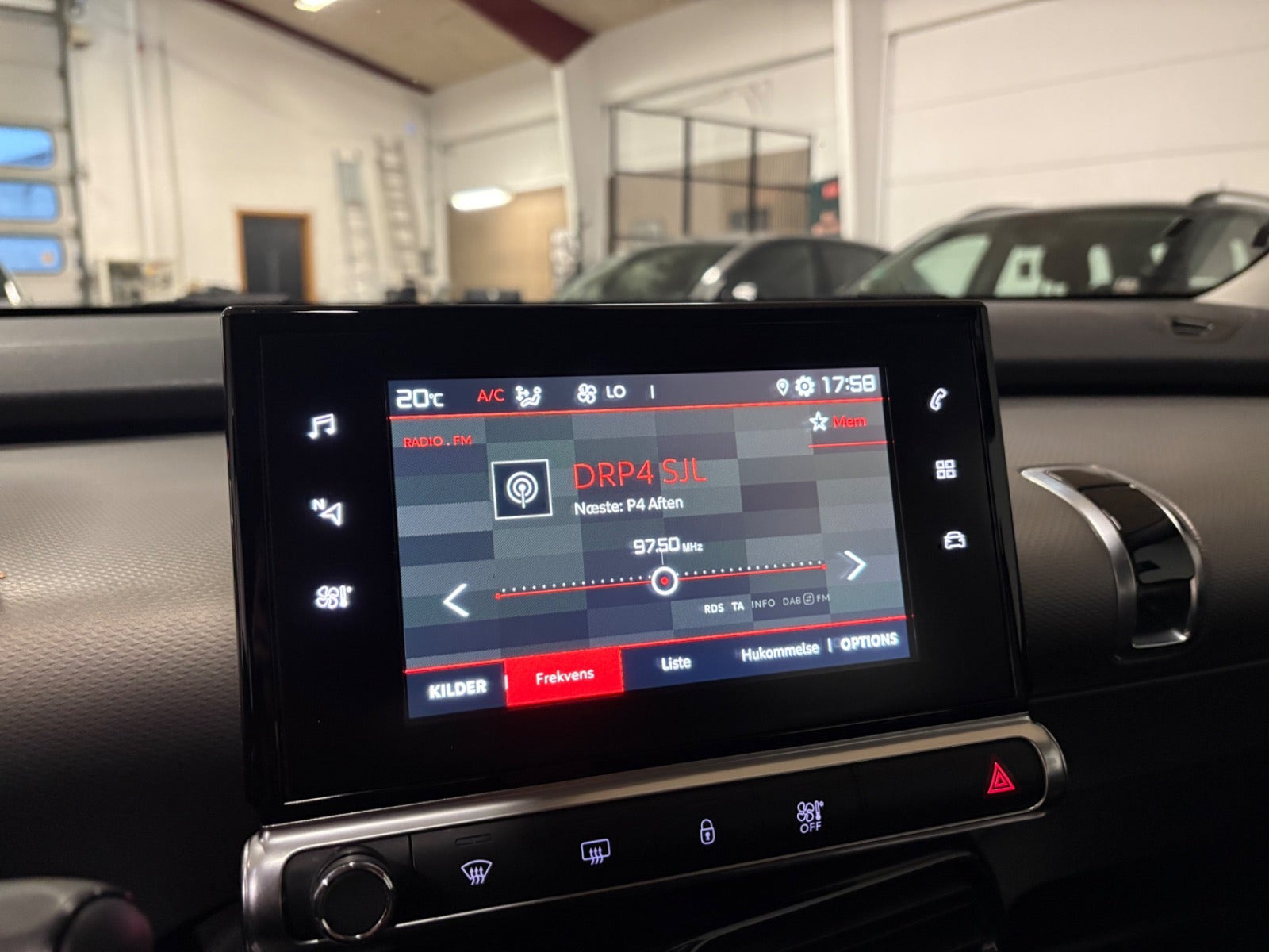 Grøn Citroën C4 fra 2018