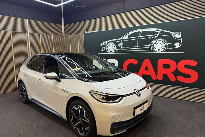 Hvid VW ID.3 fra 2020