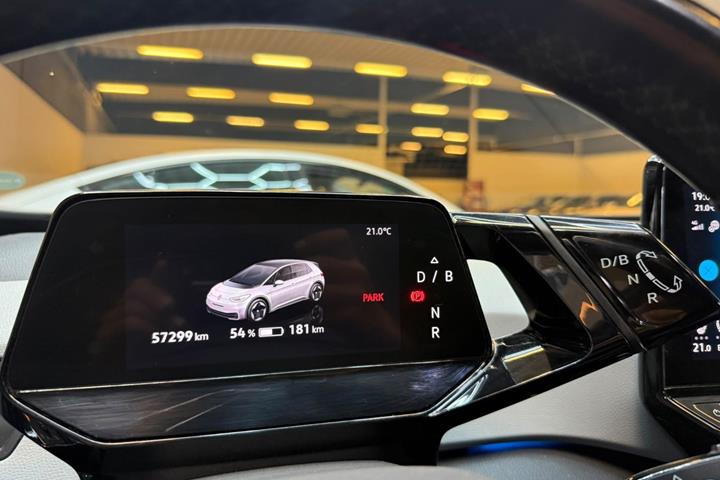 Hvid VW ID.3 fra 2020