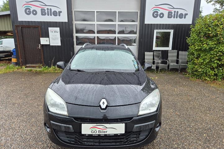 Grøn Renault Megane III fra 2011