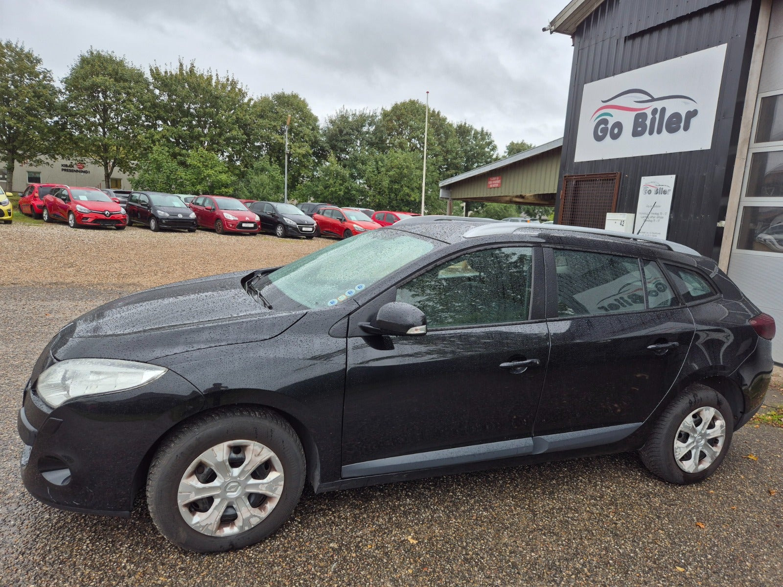 Grøn Renault Megane III fra 2011