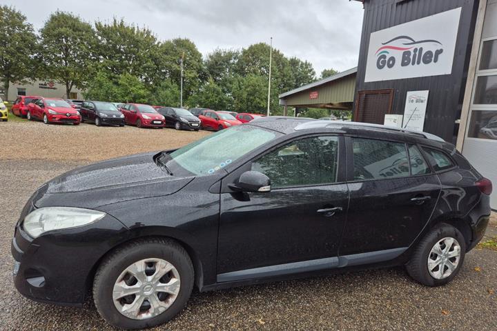Grøn Renault Megane III fra 2011