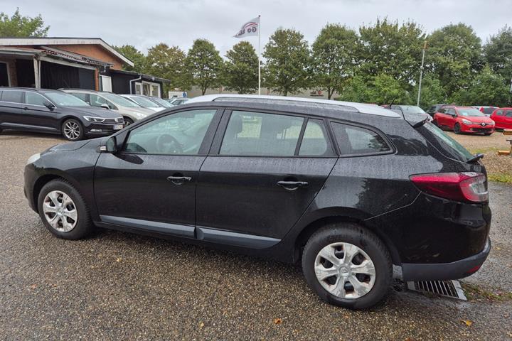 Grøn Renault Megane III fra 2011