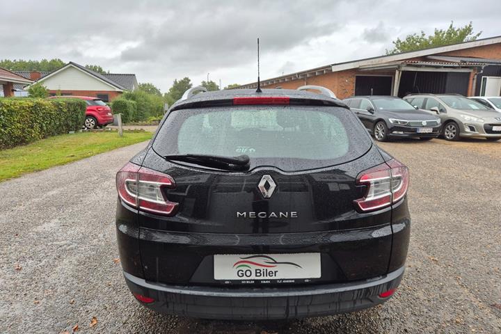 Grøn Renault Megane III fra 2011